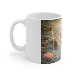 Calm Vibes Mug — Tranquil Zen Waterfall Coffee Cup (11oz)