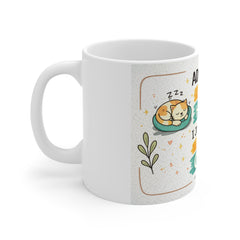 Mug — "Adulting Is Way Hard. I Just Want To Be A Cat." Cute Cat Lover Coffee Mug
