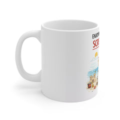 Mug — "Enjoying The Absolute, Screw It Life!" Beach Goat Coffee Mug