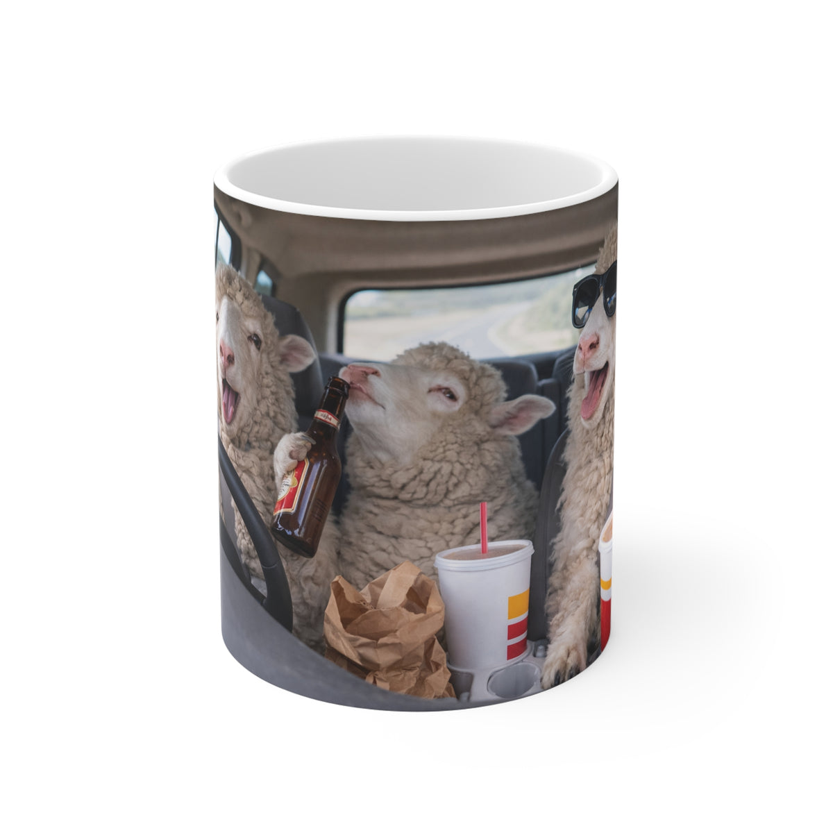 11oz White Mug