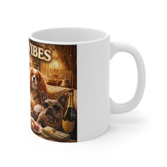 Snobby Vibes 11oz White Mug