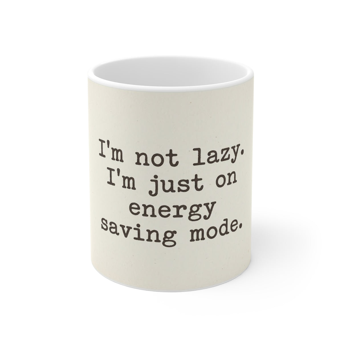 The Low-Battery Legend 11oz White Mug