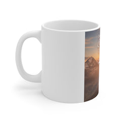 Dont' limit your challenges 11oz White Mug