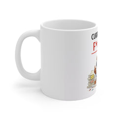 Coffee Mug — "Current Mood: F*ck Off" Funny Office Owl Ceramic Mug