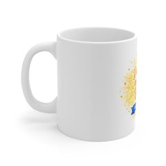 Don't Stop Until You're Proud Mug — Motivational 11oz Coffee Cup, "Keep Going" Inspirational Gift